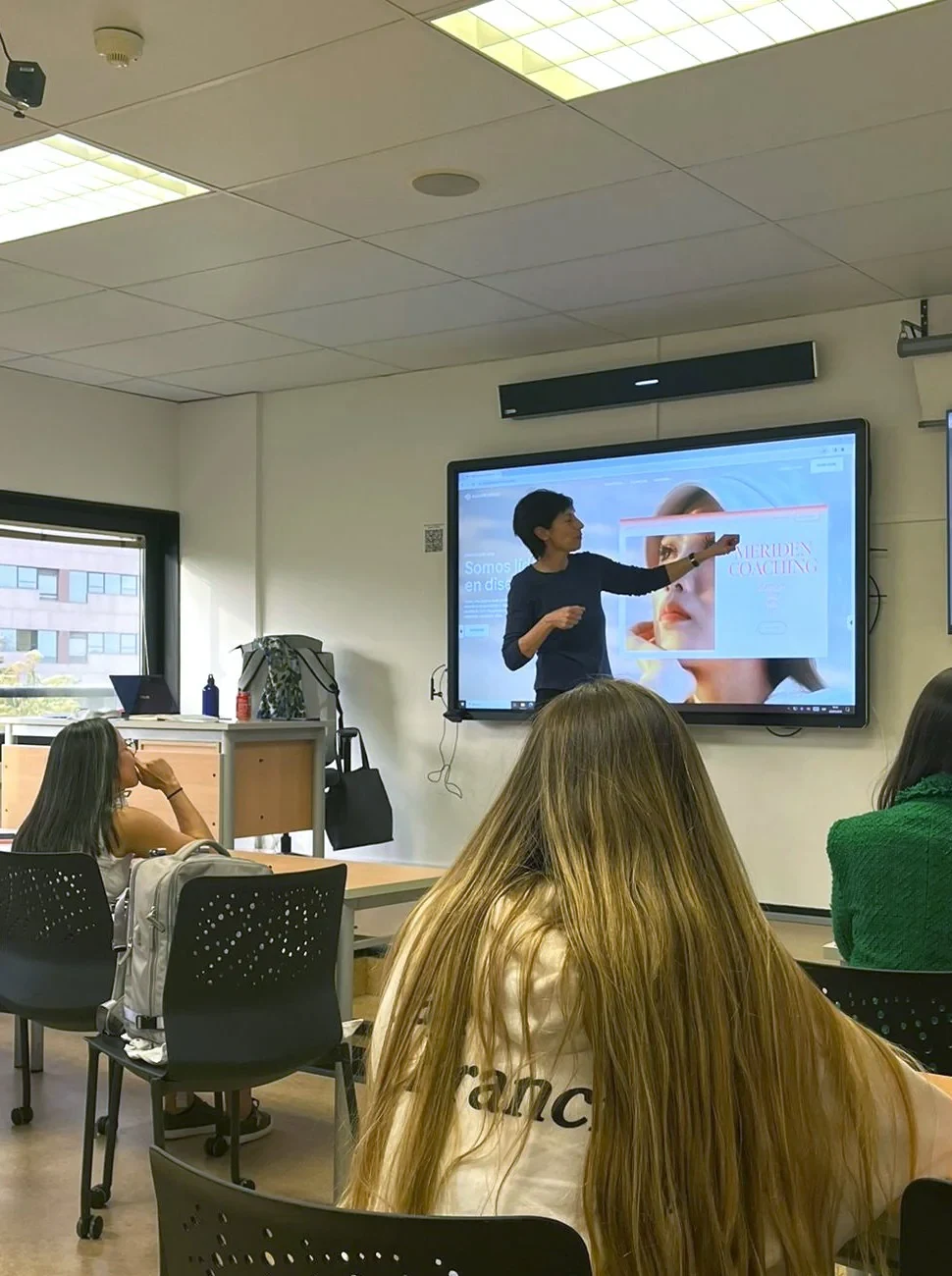 Sesión de formación en aula